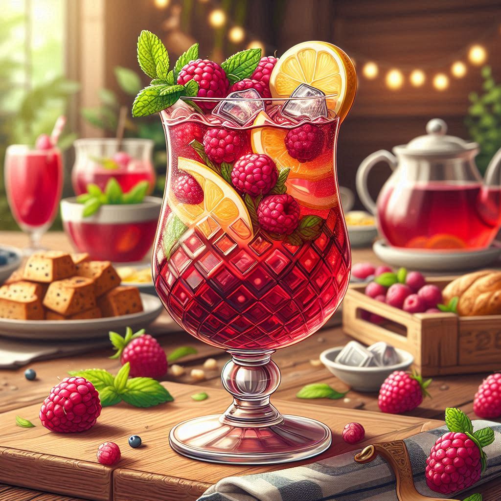 raspberry lemonade tea