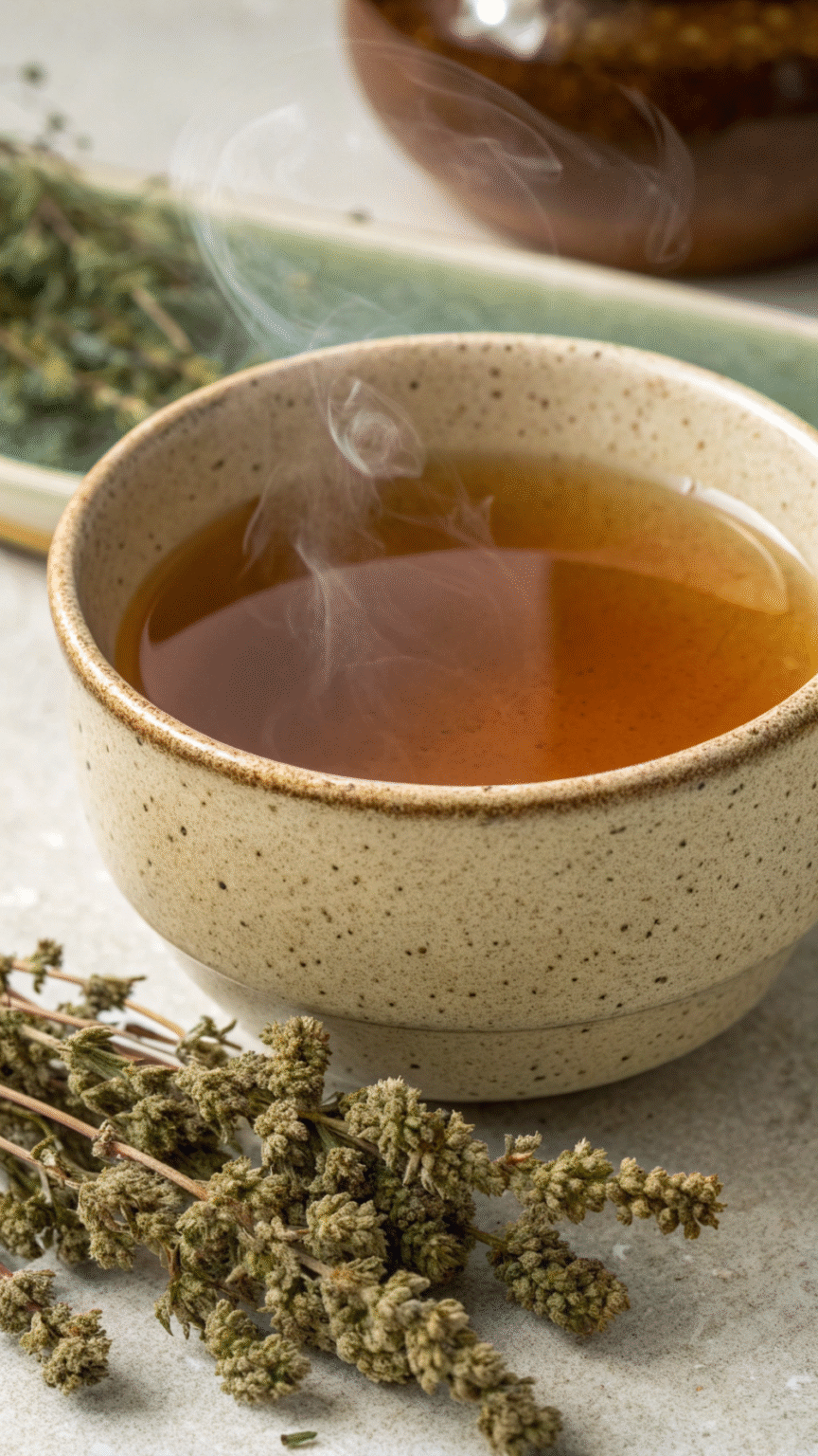 Mugwort Tea DIY: How to Brew Fresh/Dried Leaves at Home