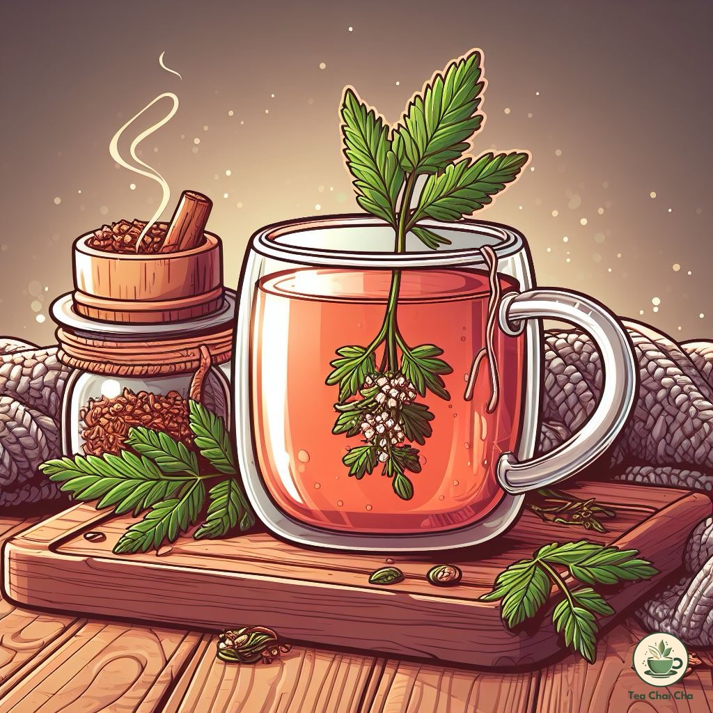 How to Make Mugwort Tea with Fresh/Dried Leaves