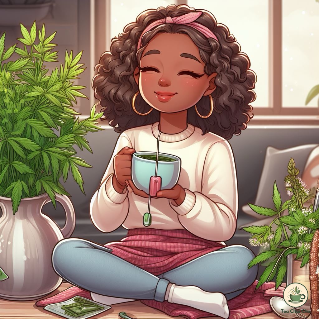 How to Make Mugwort Tea with Fresh/Dried Leaves