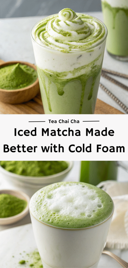 Matcha Green Tea Cold Foam