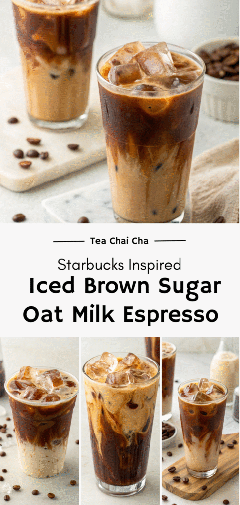 Iced Brown Sugar Oatmilk Shaken Espresso: Starbucks Copycat Recipe