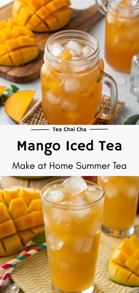 mango iced tea