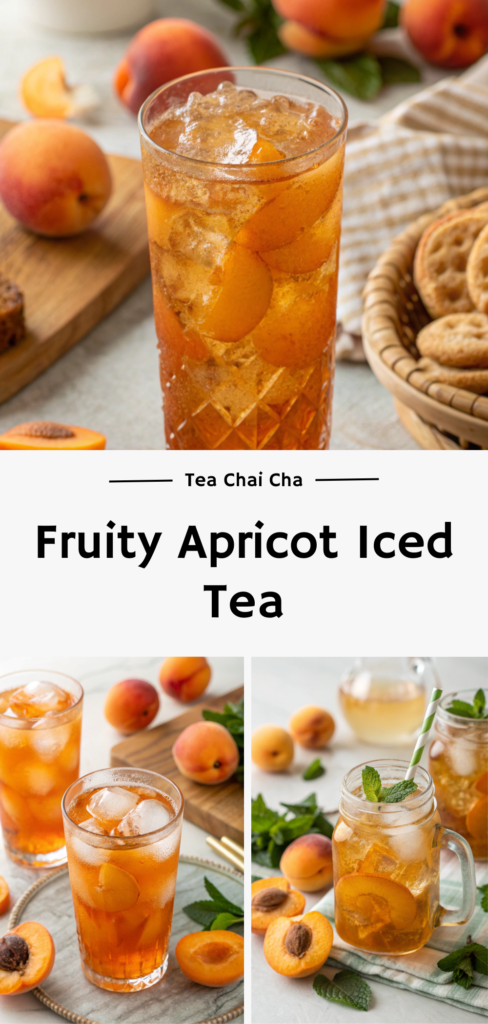 apricot iced tea